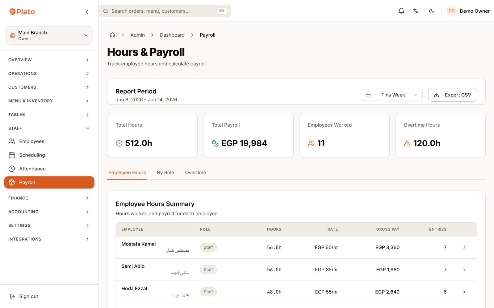 Payroll